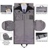 imageConvertible Garment Bag with Shoulder Strap Modoker Carry on Garment Duffel Bag for Men Women  2 in 1 Hanging Suitcase Suit Travel Bags BlackForest Night