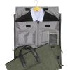 imageConvertible Garment Bag with Shoulder Strap Modoker Carry on Garment Duffel Bag for Men Women  2 in 1 Hanging Suitcase Suit Travel Bags BlackForest Night