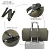 imageConvertible Garment Bag with Shoulder Strap Modoker Carry on Garment Duffel Bag for Men Women  2 in 1 Hanging Suitcase Suit Travel Bags BlackForest Night