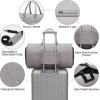 imageConvertible Garment Bag with Shoulder Strap Modoker Carry on Garment Duffel Bag for Men Women  2 in 1 Hanging Suitcase Suit Travel Bags BlackLight Grey