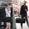 imageModoker Convertible Garment Bags for Travel Carry on Garment Duffel Bag for Women Men Weekender  2 in 1 Hanging Suitcase Suit Travel Bags GreenA Black