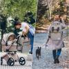 imageModoker Dog Travel Bag Airline Approved Backpack for Pet Accessories Organizer Tote Weekend Bag with 2 Dog Food Storage Containers 2 Collapsible Dog Bowls 1 Pet Mat GreyGrey