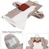 imageModoker Garment Bags for Travel Carry on Suit Bags for Airplanes Duffle Bag for Women2 in 1 Personal Item Travel Weekender Bag with Bag TagKhakiGreen