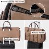 imageModoker Garment Convertible Weekender BagCarry on Canvas Garment Duffle Bag Heavy Duty Overnight Bags for Men WomenBrown