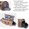 imageModoker Garment Convertible Weekender BagCarry on Canvas Garment Duffle Bag Heavy Duty Overnight Bags for Men WomenBrown