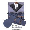 imageModoker Garment Convertible Weekender BagCarry on Canvas Garment Duffle Bag Heavy Duty Overnight Bags for Men WomenClassic Blue