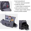 imageModoker Garment Convertible Weekender BagCarry on Canvas Garment Duffle Bag Heavy Duty Overnight Bags for Men WomenGrey
