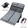 imageModoker Rolling Garment Bag with Wheels Luggage for Suits with Wheels Wheeled Garment Bag for Travel 2 in 1 Rolling Duffel Bag BlackBlack