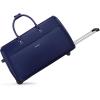 imageModoker Rolling Garment Bags Large Garment Duffle Bag with Wheels 3 in 1 Garment Suit Luggage Bag for Women Men Business Travel Weekender BlackBlue