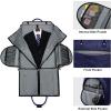 imageModoker Rolling Garment Bags Large Garment Duffle Bag with Wheels 3 in 1 Garment Suit Luggage Bag for Women Men Business Travel Weekender BlackBlue