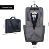 imageModoker Suit Luggage Garment Bag with Shoulder Strap Suit Carry on Bag Hanging Suitcase Garment Bags for Men Women Business TravelBlue