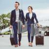 imageModoker Suit Luggage Garment Bag with Shoulder Strap Suit Carry on Bag Hanging Suitcase Garment Bags for Men Women Business TravelGrey