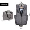 imageModoker Suit Luggage Garment Bag with Shoulder Strap Suit Carry on Bag Hanging Suitcase Garment Bags for Men Women Business TravelLight Grey