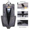 imageModoker Suit Luggage Garment Bag with Shoulder Strap Suit Carry on Bag Hanging Suitcase Garment Bags for Men Women Business TravelLight Grey