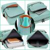 imageModoker Vintage Laptop Backpack for Women MenTravel Backpacks with USB Charging Port Fashion Backpack Fits 156Inch Notebook BlackGreen
