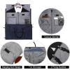 imageWomens Convertible Garment Bags for Travel Modoker Waterproof Carry On Garment Bag Garment Duffel BagClassic Blue