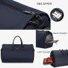 imageWomens Convertible Garment Bags for Travel Modoker Waterproof Carry On Garment Bag Garment Duffel BagClassic Blue