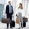 imageWomens Convertible Garment Bags for Travel Modoker Waterproof Carry On Garment Bag Garment Duffel BagClassic Brown