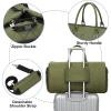 imageWomens Convertible Garment Bags for Travel Modoker Waterproof Carry On Garment Bag Garment Duffel BagGreen