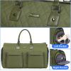 imageWomens Convertible Garment Bags for Travel Modoker Waterproof Carry On Garment Bag Garment Duffel BagGreen
