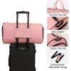 imageWomens Convertible Garment Bags for Travel Modoker Waterproof Carry On Garment Bag Garment Duffel BagPink
