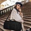 imageWomens Convertible Garment Bags for Travel Modoker Waterproof Carry On Garment Bag Garment Duffel BagQuilted Black