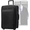 imageModoker Rolling Garment Bag with Wheels Luggage for Suits with Wheels Wheeled Garment Bag for Travel 2 in 1 Rolling Duffel Bag BlackBlack
