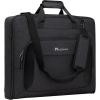 imageModoker Suit Luggage Garment Bag with Shoulder Strap Suit Carry on Bag Hanging Suitcase Garment Bags for Men Women Business TravelCharcoal Black