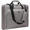 imageModoker Suit Luggage Garment Bag with Shoulder Strap Suit Carry on Bag Hanging Suitcase Garment Bags for Men Women Business TravelLight Grey