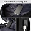 image:imageModoker 189 Inch Travel Backpack for Men Computer Backpack with USB Charging Port Laptop Backpacks for Traveling on Airline Carry on Work Backpack Heavy Duty BackpackBlack