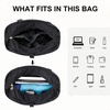 image:imageModoker Carry on Tote Bags for Airplanes Travel Duffel Bags for Women Overnight Tote Bags with Trolley Sleeve Personal Item Bag for Air Travel Weekender Gym Bags for WomenBlack