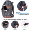 image:imageModoker Vintage Women Laptop Backpack Bookbag for Women Travel Backpack with USB Charging Port Fashion Rucksack Backpack Fits 156 Inch Notebook PurpleClassic Grey