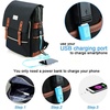 image:imageModoker Vintage Women Laptop Backpack Bookbag for Women Travel Backpack with USB Charging Port Fashion Rucksack Backpack Fits 156 Inch Notebook PurpleClassic Black