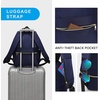 image:imageModoker Vintage Women Laptop Backpack Bookbag for Women Travel Backpack with USB Charging Port Fashion Rucksack Backpack Fits 156 Inch Notebook PurpleQuilted Blue