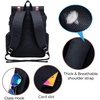 image:imageModoker Vintage Women Laptop Backpack Bookbag for Women Travel Backpack with USB Charging Port Fashion Rucksack Backpack Fits 156 Inch Notebook PurpleRetro Black