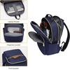 image:imageModoker Vintage Women Laptop Backpack Bookbag for Women Travel Backpack with USB Charging Port Fashion Rucksack Backpack Fits 156 Inch Notebook PurpleQuilted Blue
