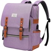 image:imageModoker Vintage Women Laptop Backpack Bookbag for Women Travel Backpack with USB Charging Port Fashion Rucksack Backpack Fits 156 Inch Notebook PurpleClassic Purple